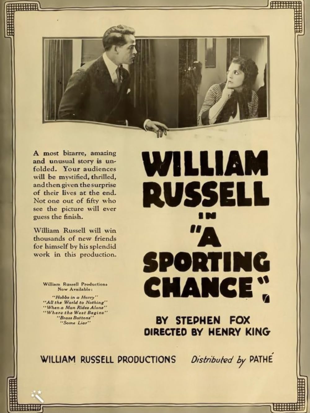 A Sporting Chance 