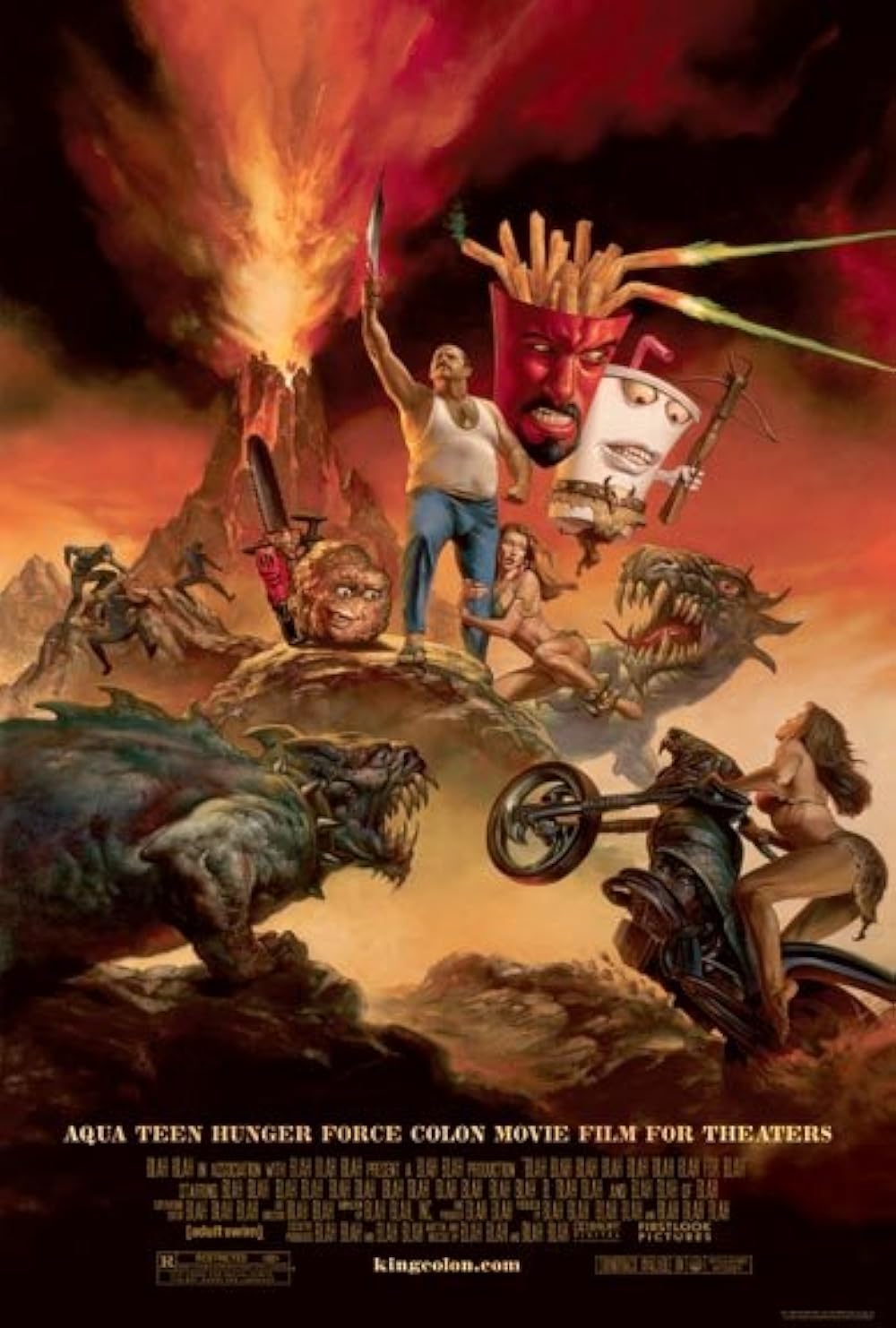 Aqua Teen Hunger Force Colon Movie Film for Theaters 