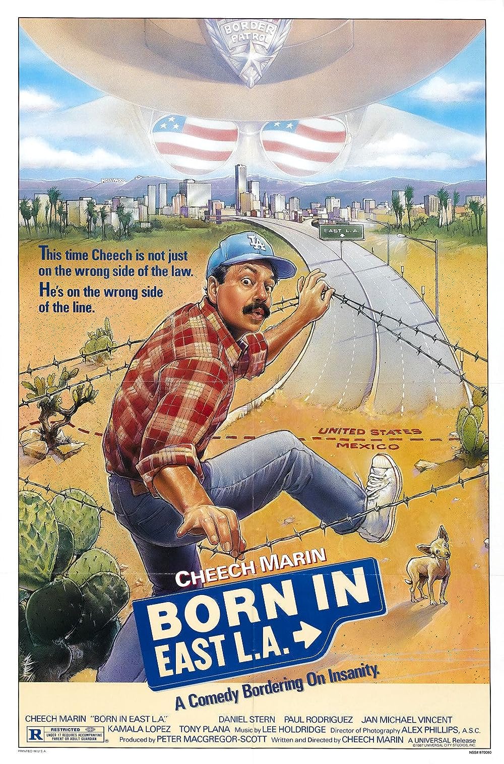 Born in East L.A. 