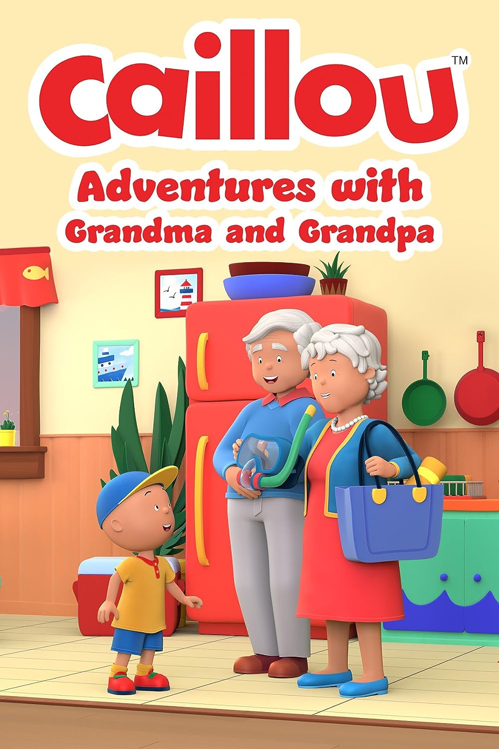 Caillou: Adventures with Grandma and Grandpa 