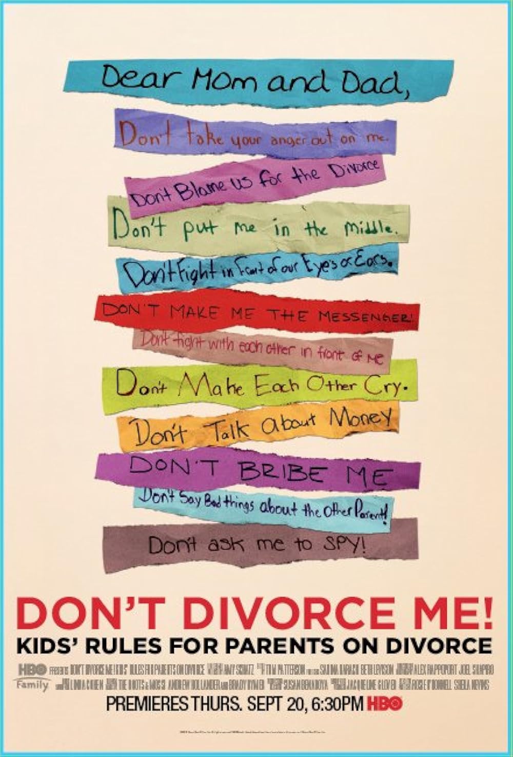 Don't Divorce Me! Kids' Rules for Parents on Divorce 