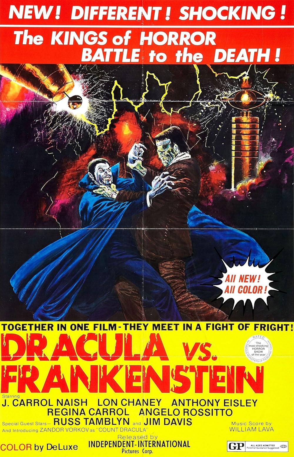 Dracula vs. Frankenstein 