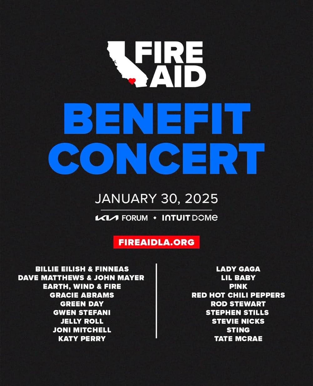 FireAid Benefit Concert 