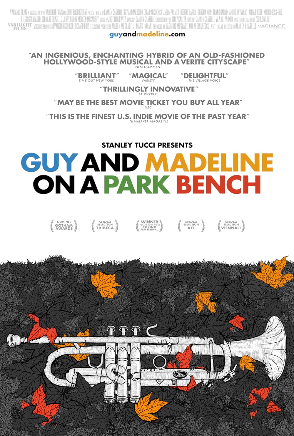 Guy and Madeline on a Park Bench 
