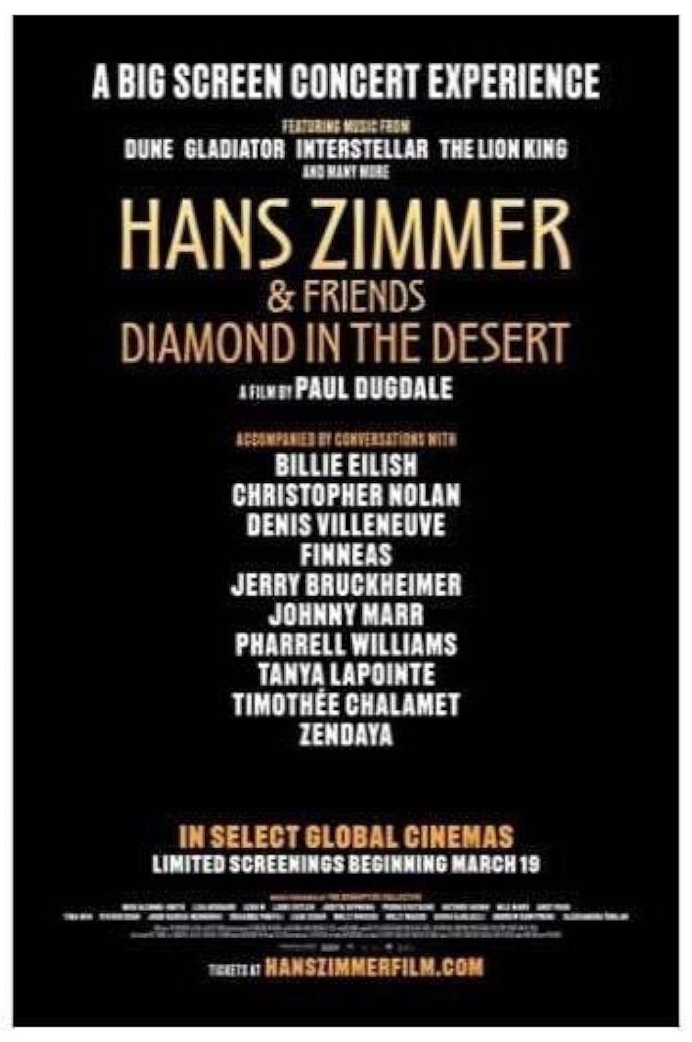 Hans Zimmer & Friends: Diamond in the Desert 