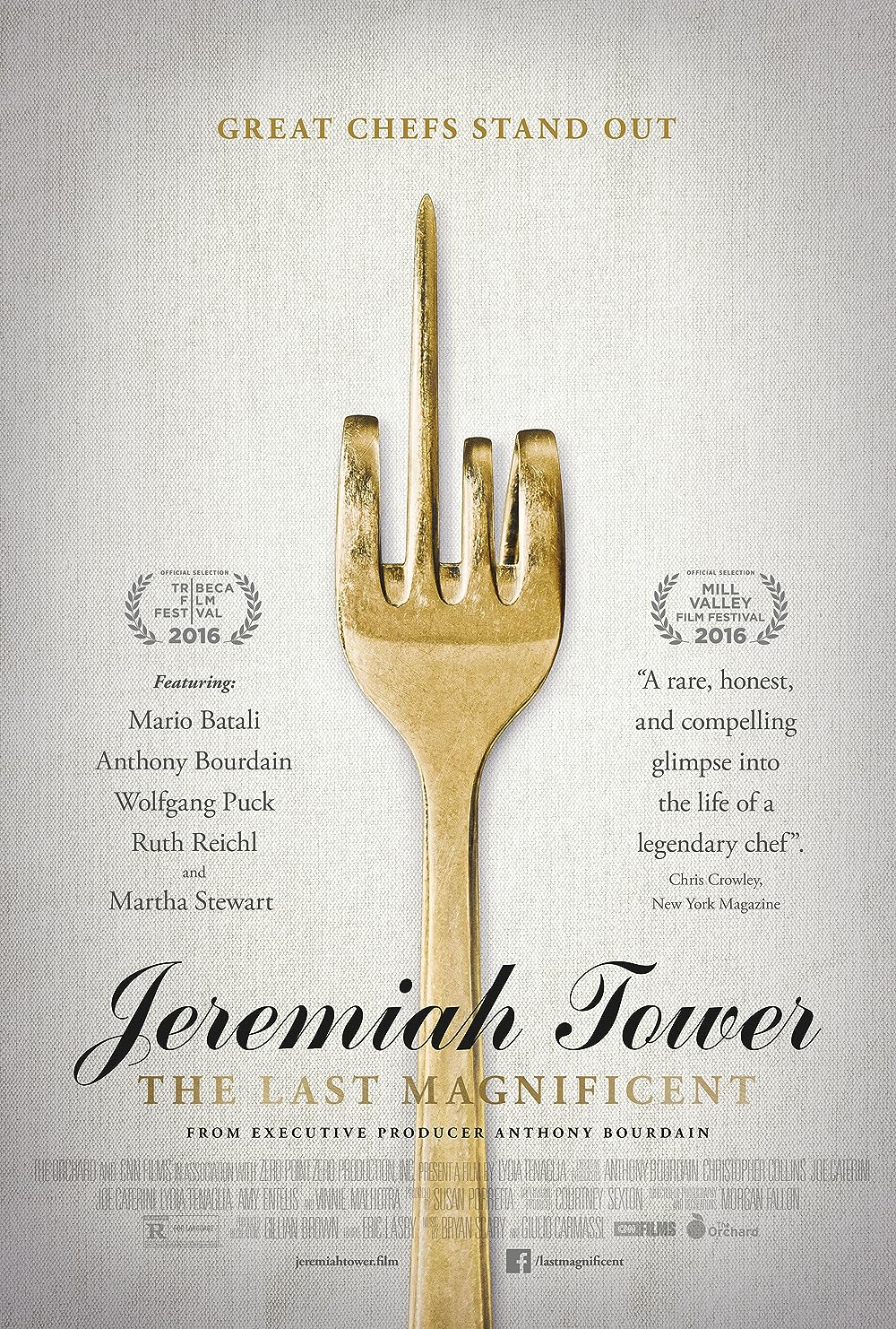 Jeremiah Tower: The Last Magnificent 