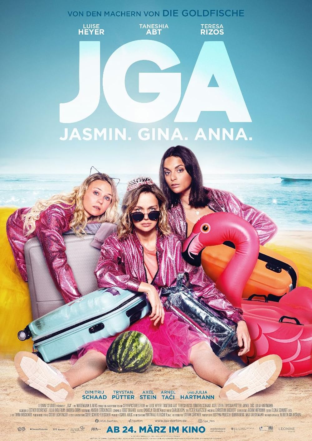 JGA: Jasmin. Gina. Anna. 