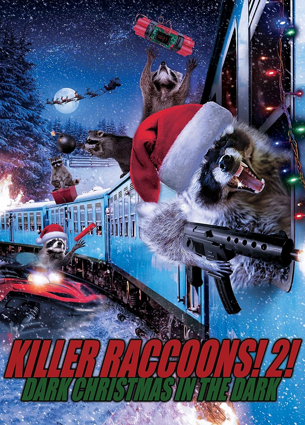 Killer Raccoons! 2! Dark Christmas in the Dark! 