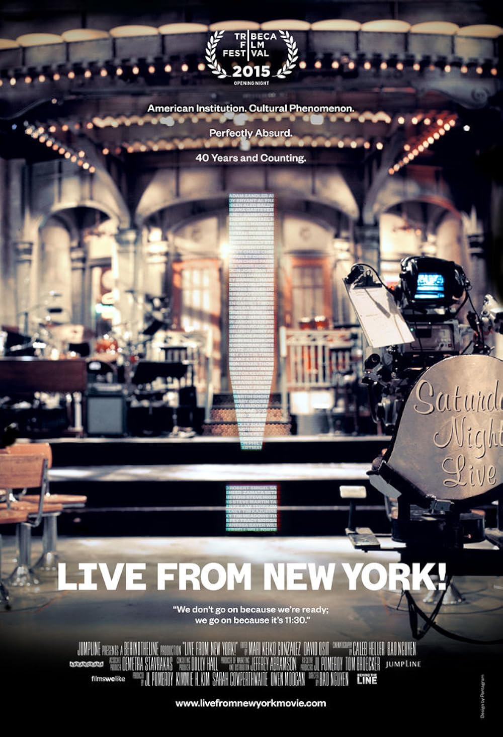 Live from New York! 