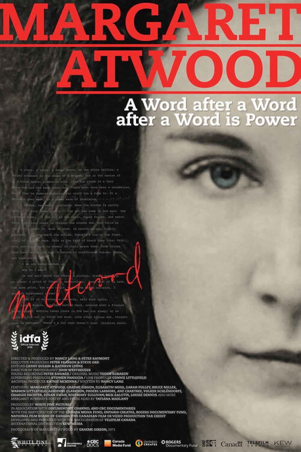 Margaret Atwood: A Word After a Word After a Word Is Power 
