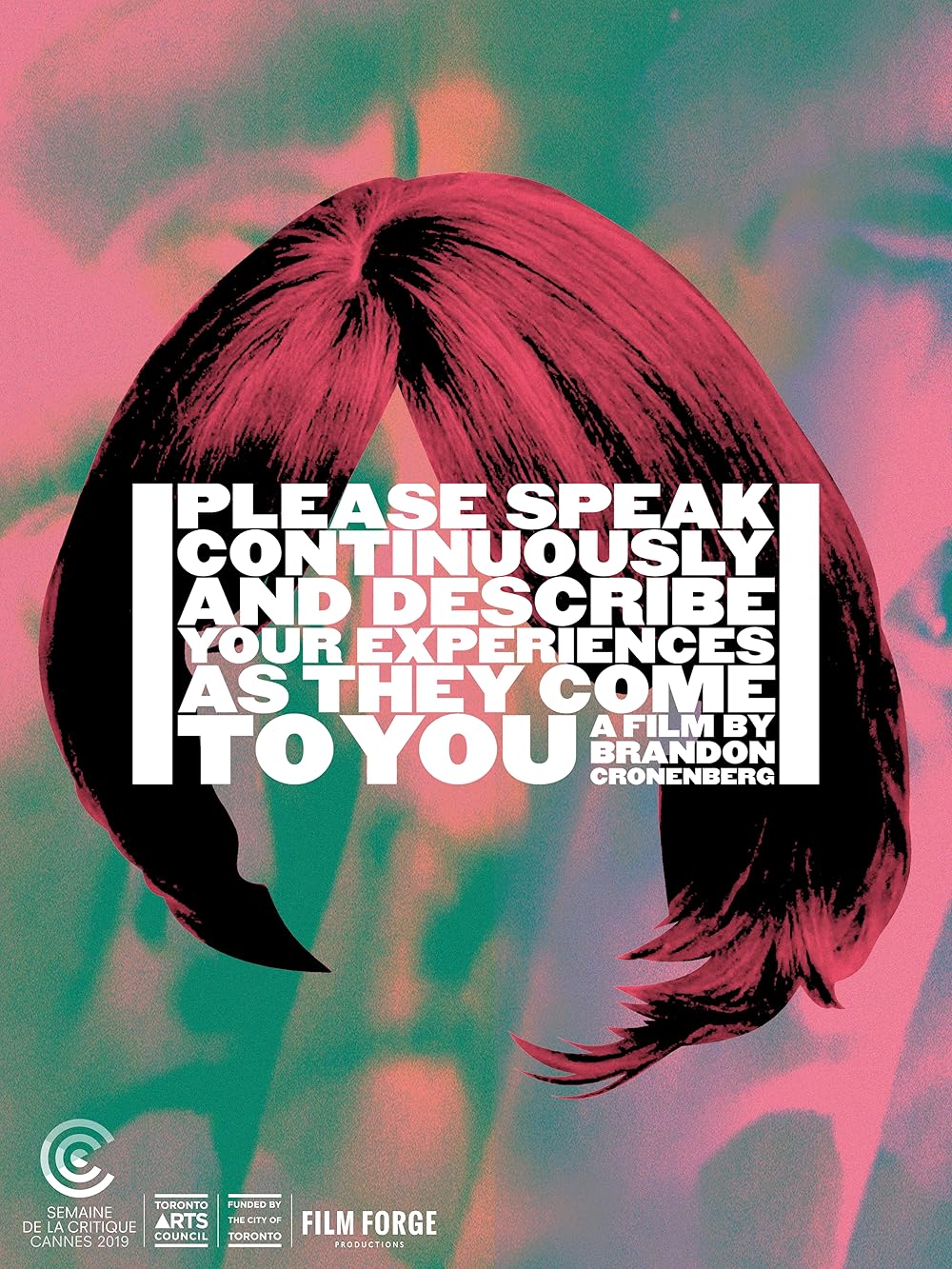 Please Speak Continuously and Describe Your Experiences as They Come to You 