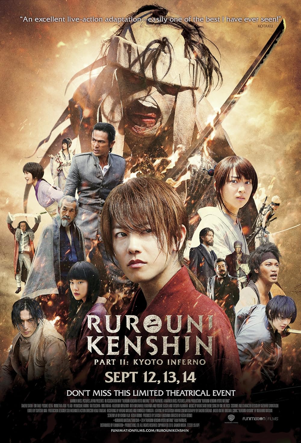 Rurouni Kenshin Part II: Kyoto Inferno 