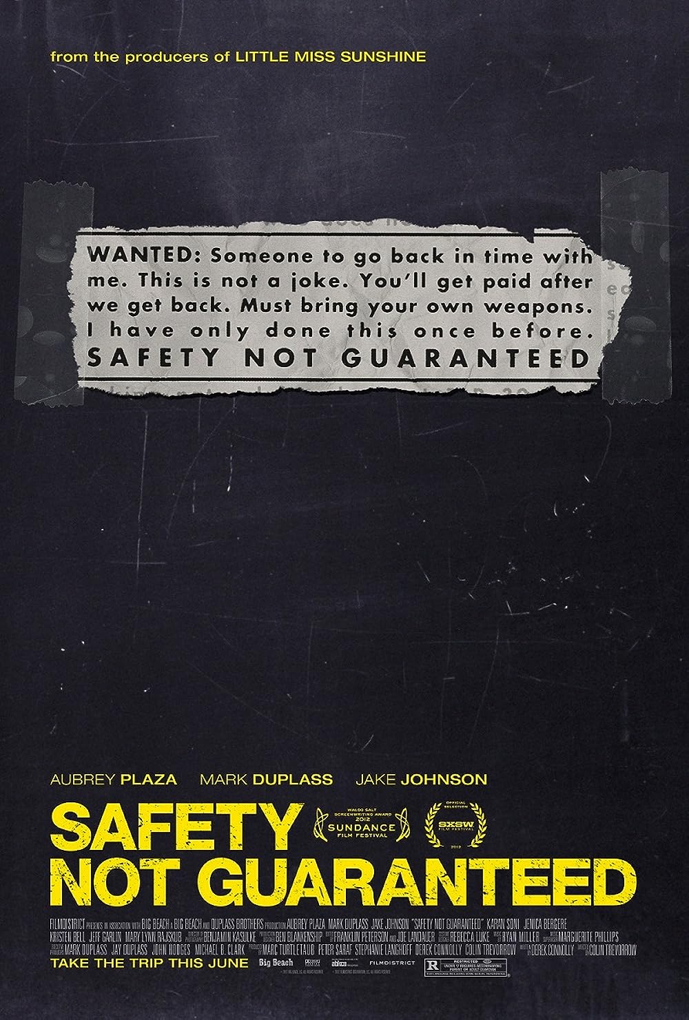 Safety Not Guaranteed 