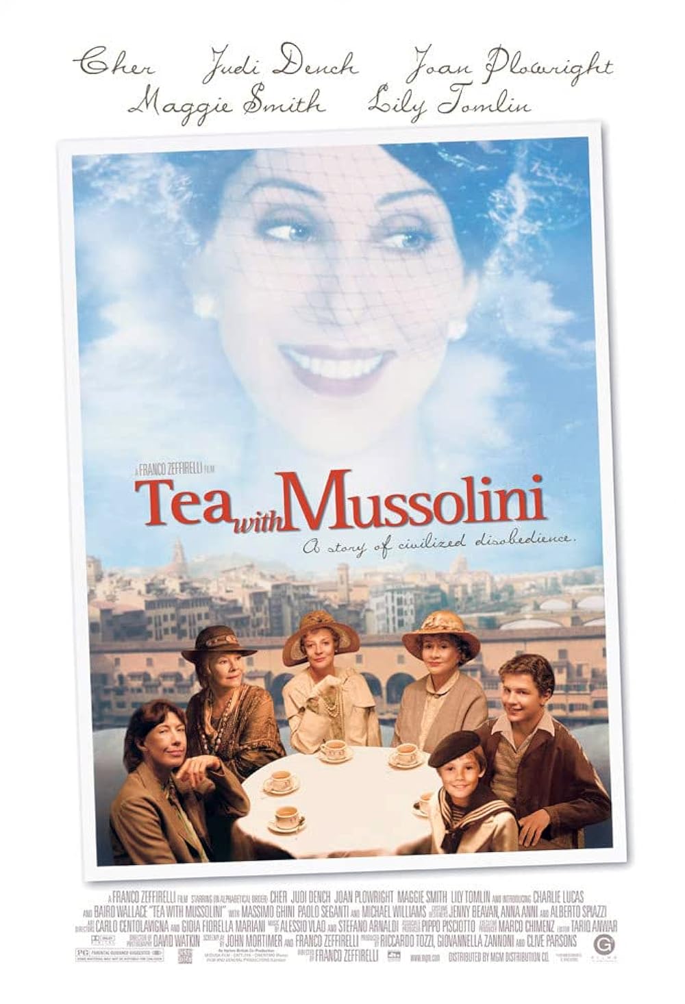 Tea with Mussolini 