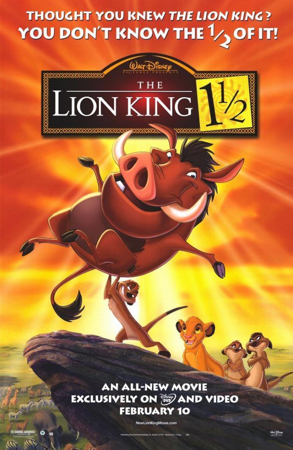 The Lion King 1Â½ 