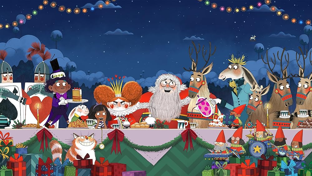 The Night Before Christmas in Wonderland 