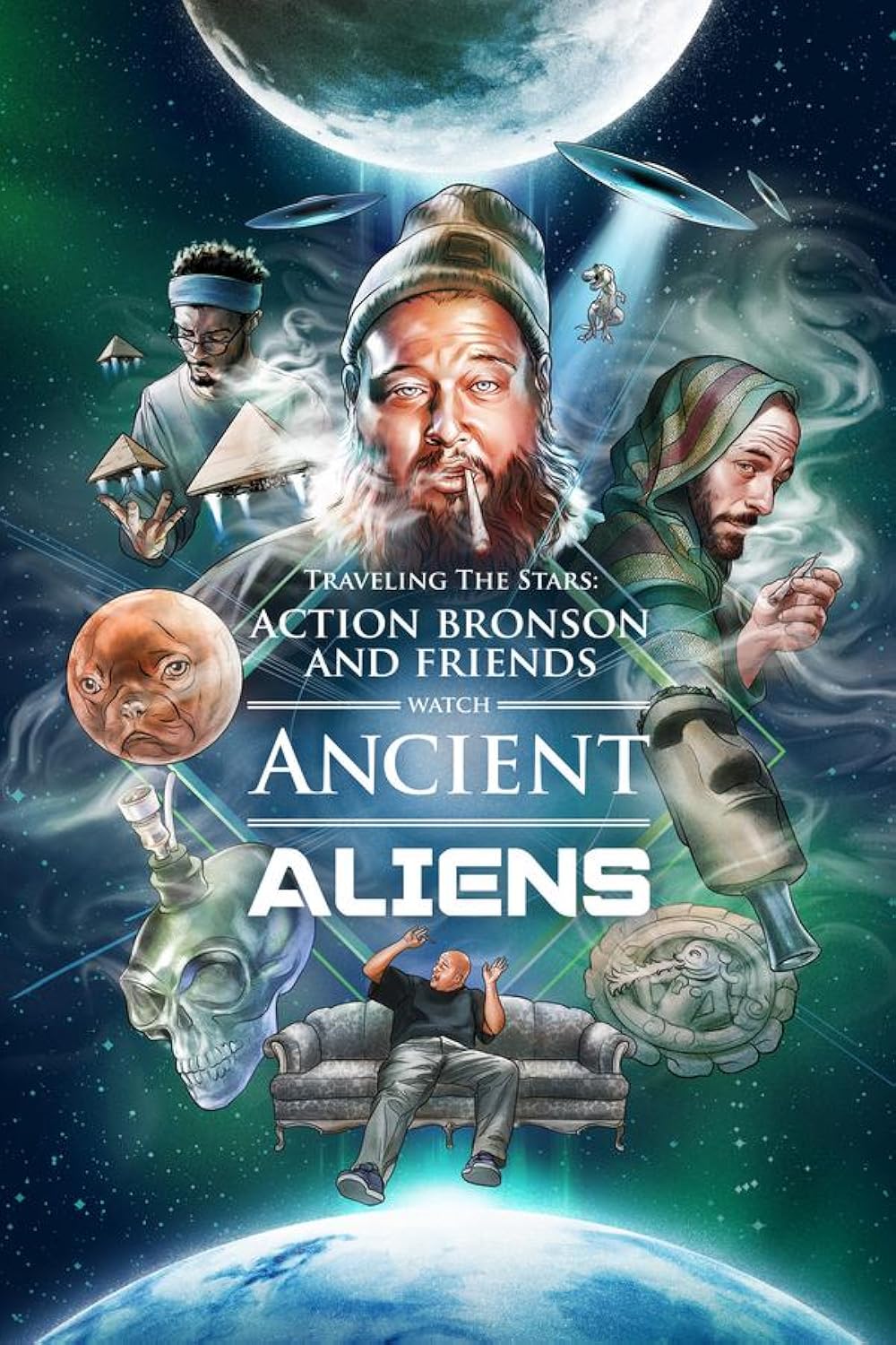 Traveling the Stars: Action Bronson and Friends Watch Ancient Aliens 