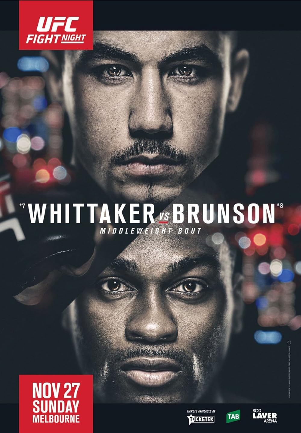 UFC Fight Night: Whittaker vs. Brunson 