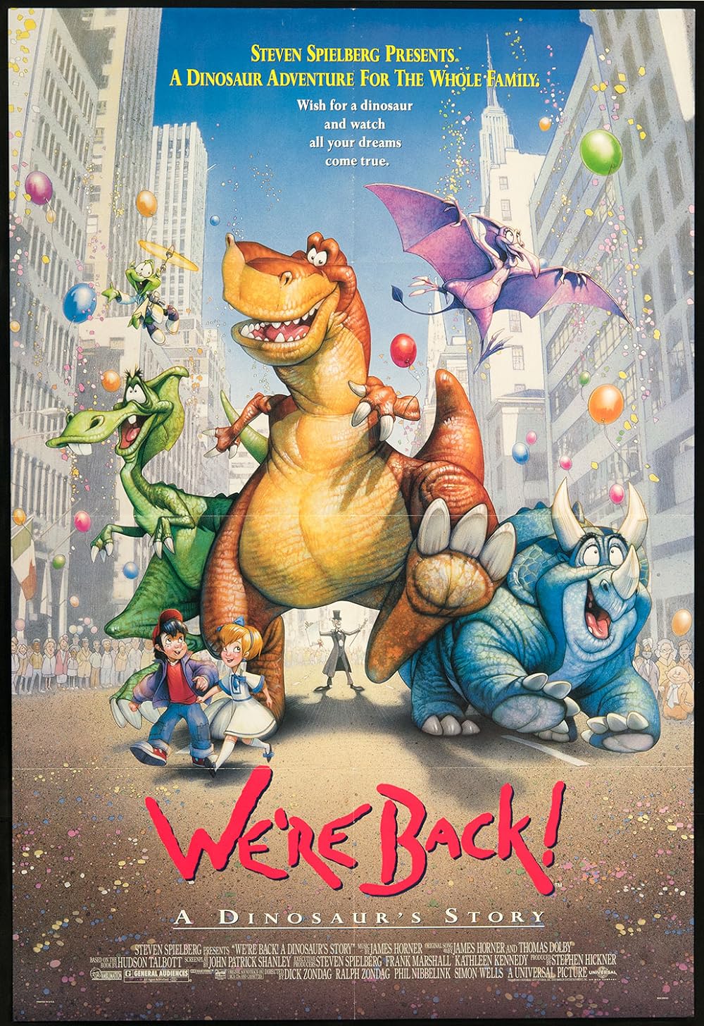 We're Back! A Dinosaur's Story 